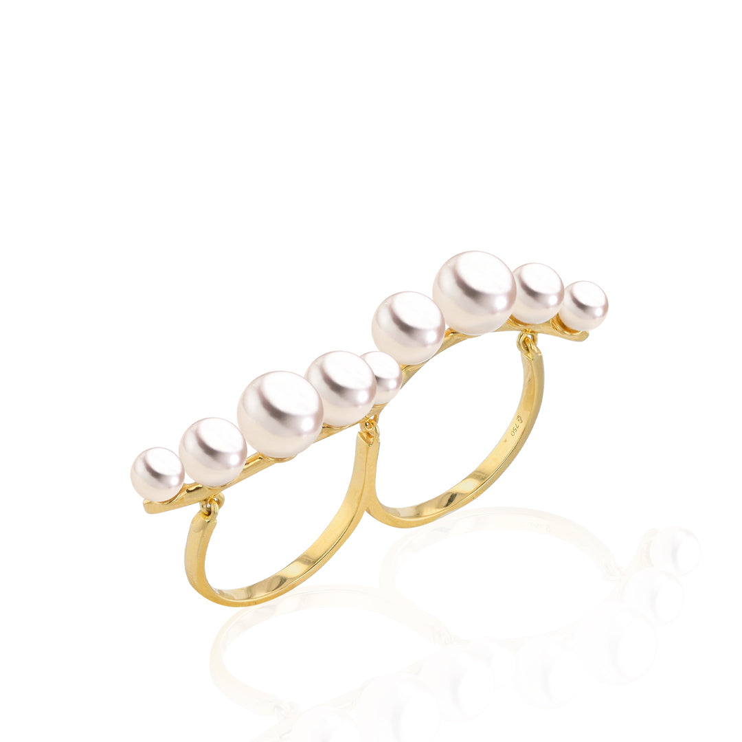 Akoya Ring "Catch" - Calissi