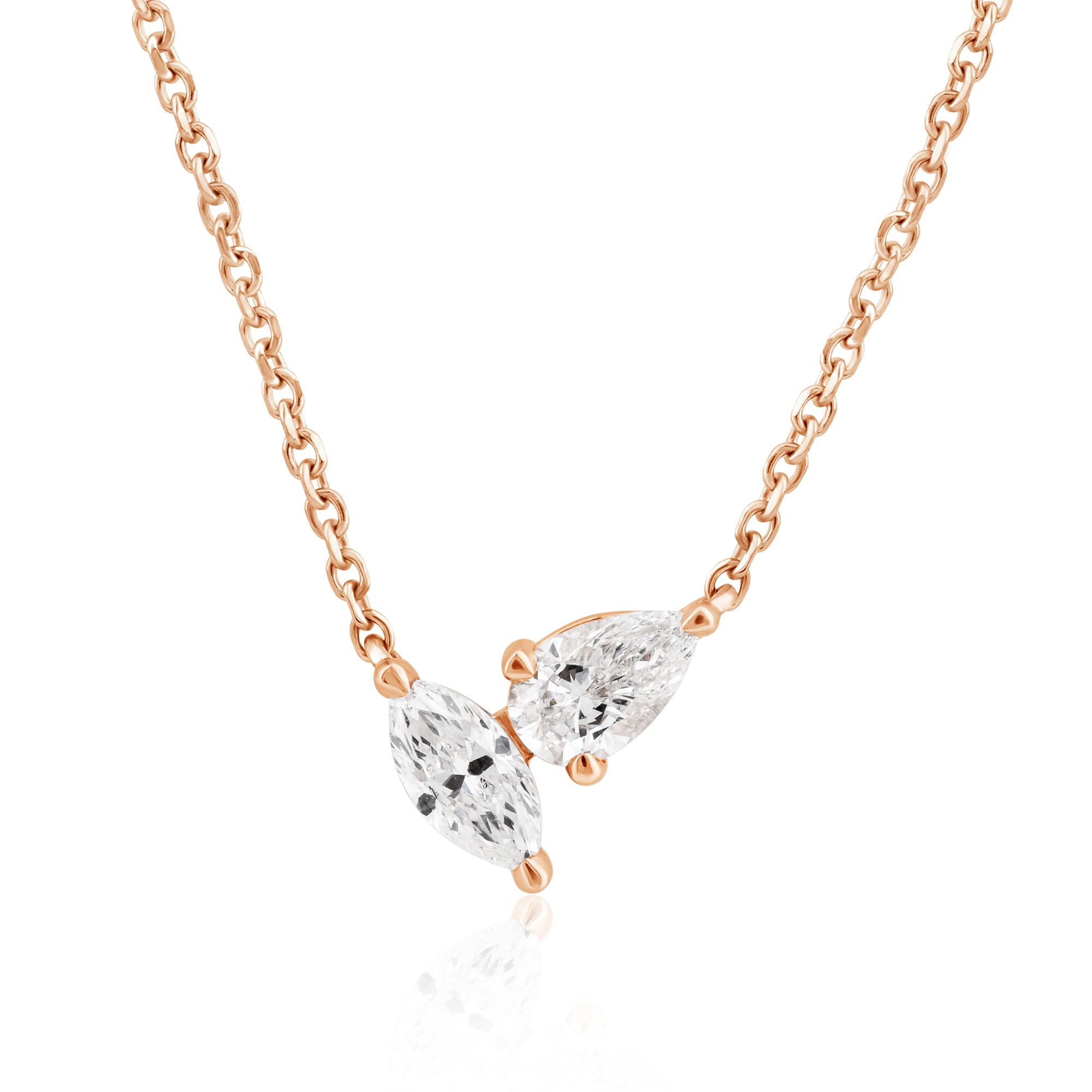 Halskette "Toi et Moi - petit"