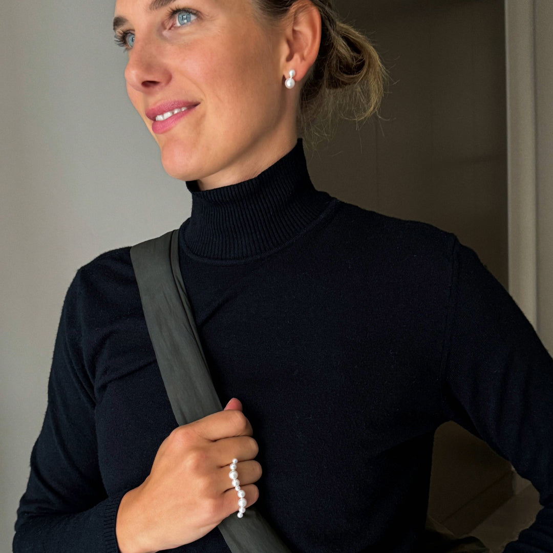 Akoya Ring "Catch" - Calissi